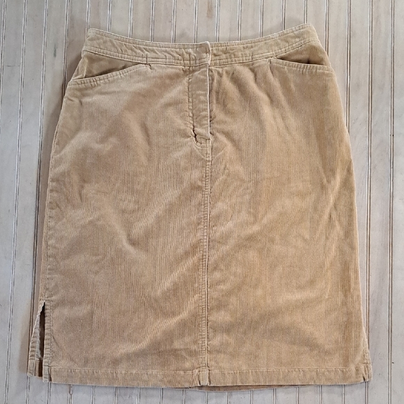 Sonoma Dresses & Skirts - Sonoma Corduroy Jean Company Stretch  Soft Comfy Causal Pockets Pencil Skirt